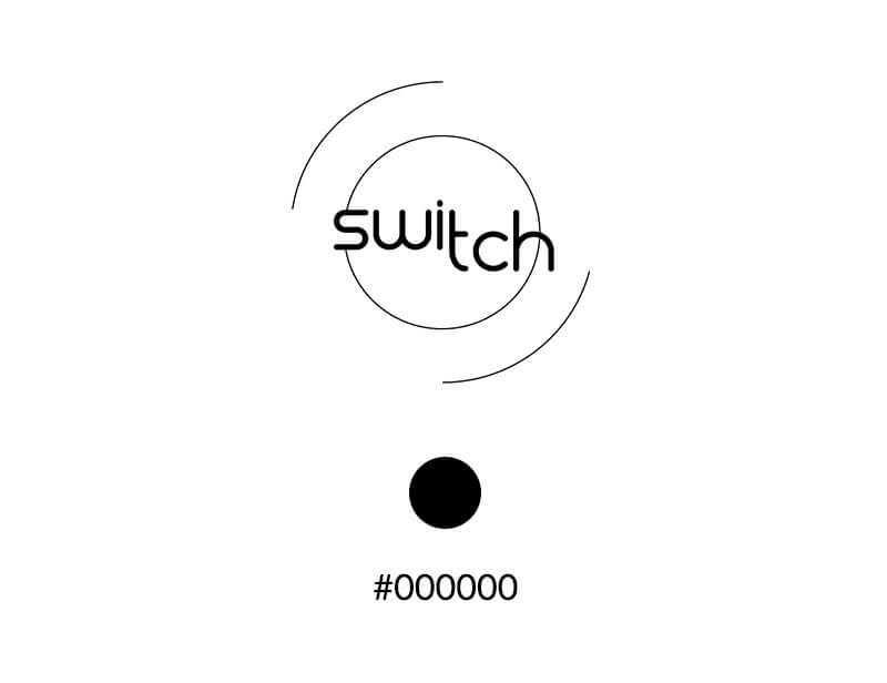 Palette colori logo Switch effetiwebdesign